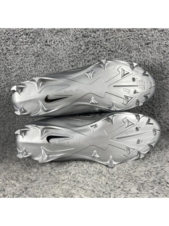 Nike Alpha Menace 4 Elite x Saquon Barkley Football Size 12 Men Metallic Silver main image 6